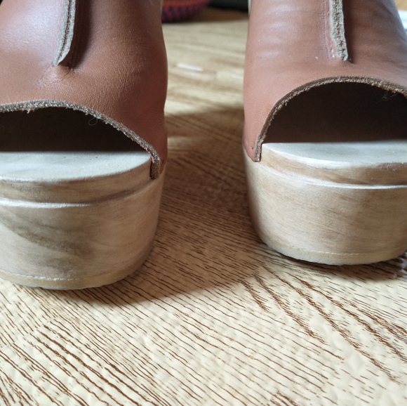 No. 6 clogs warm brown leather size 36 - Picture 5 of 8